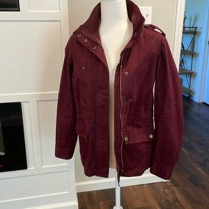 Love Tree - burgundy jacket size small
